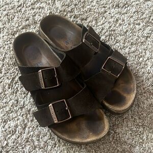 Birkenstock Arizona Soft Footbed Sandals Birks Suede
